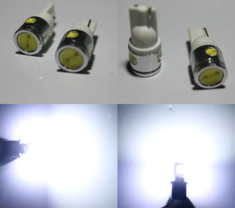 2 PCS High Power 2.5W T10 194 168 W5W Car LED Wedge Light Bulb White color | Автомобили и мотоциклы