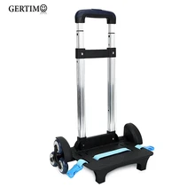 3 Wheel Fold Pull Rod Bracket Roll Cart Trolley School Bags easy climb the stairs,mochila infantil rodinha mochilas school kids