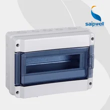 12 способов IP65 водонепроницаемая распределительная коробка с вышивкой закрытых стежков/промышленная Водонепроницаемый корпус SHK-12 270*195*105 мм