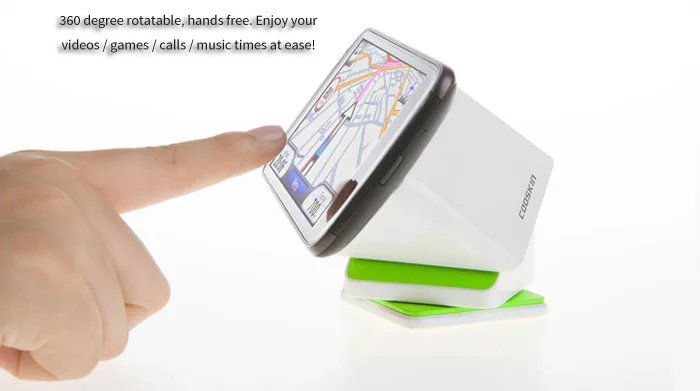 COOSKIN Cube Mount Mobile Phone Car Dashboard Holder for iPhone iPad Samsung HTC LG etc.