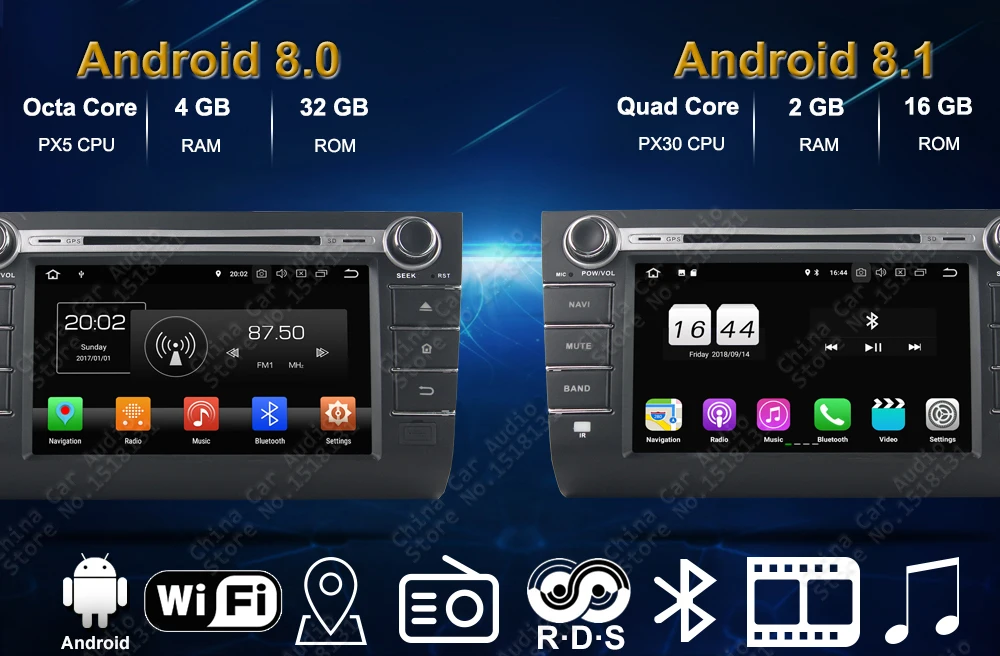 Discount Octa core Android 8.0/Quad Core Android 8.1 car dvd player for Suzuki swift 2004 2005 2006 2007 2008 2009 2010 Car Radio GPS 2