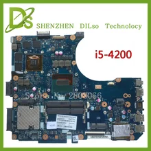 SHUOHU N551JM For ASUS G551JM N551JK G551JK Motherboard N551JM REV2.0 processor I5-4200U HM86 DDR3 VRAM 100% fully Tested