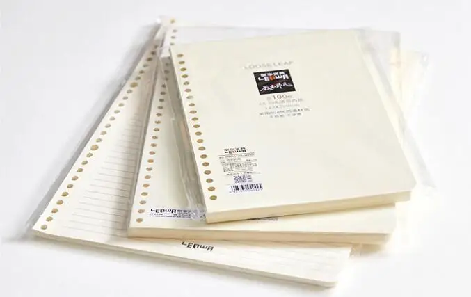 

Cheng Jia Brand Stationery Loose-leaf Inner Core A5/B5 Simple Horizontal Line Loose-leaf Ppaper Notepad Hand Book