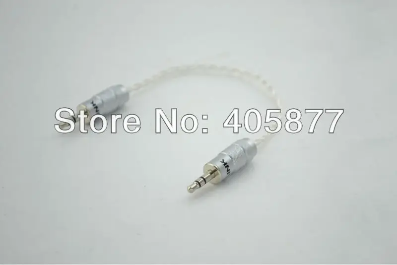 High Performance New 3 5mm 3 Pole Male to Male Record Car aux Audio Cord headphone connect Cable