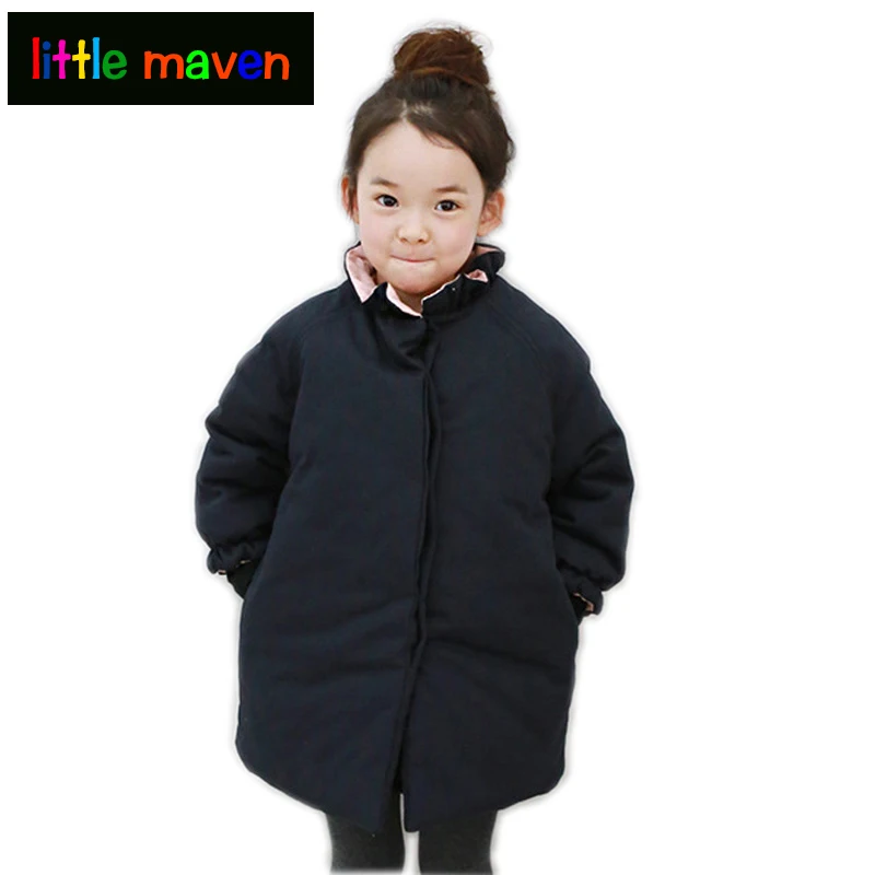 Новинка 2019 детское пальто с хлопковой подкладкой детская одежда принцессы в