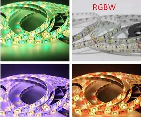 5050 RGB Светодиодные ленты Водонепроницаемый 5 м 10 м 15 м 20 м 30 м DC 12 В RGBW RGBWW светодиодный полосы света 60 светодиодный добавить контроллер