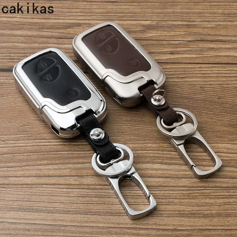 Zinc alloy+Leather Car Styling Key Cover Case For Lexus RX IS ES NX GS GX LX 300 330 350 200 250 270 470 460 570 400 450H CT200H