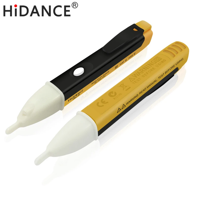 

HiDANCE Electric indicator 90-1000V Socket Wall AC Power Outlet Voltage Detector Sensor Tester Pen LED light New Free Shipping