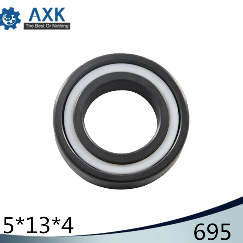 695 Full Ceramic Bearing ( 1 PC ) 5*13*4 mm Si3N4 Material 695CE All Silicon Nitride Ceramic 619/5 Ball Bearings