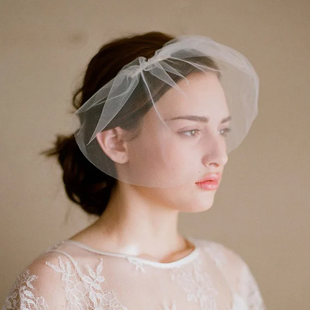 2017 Color Blush Veils In Stock Bridal Hat Wedding 2017 Color Blush Veils In Stock Bridal Hat Wedding Decorations Vintage White Birdcage
