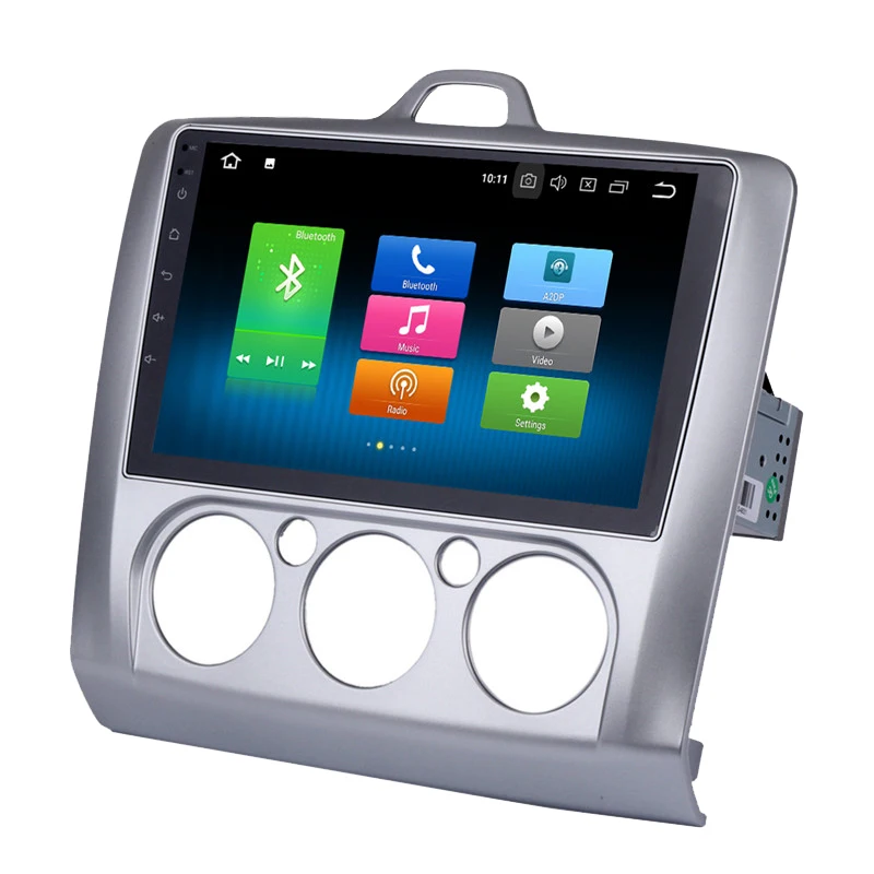 Sale Aoluoya IPS 4GB RAM 32GB ROM Octa Core Android 8.0 CAR DVD Player Radio GPS Navigation For Ford Focus 2 2007 2008 2009 2010 2011 2