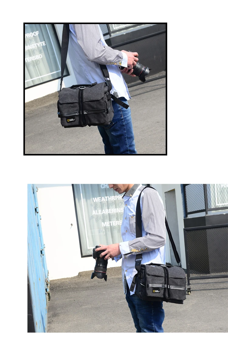 canvas camera bag