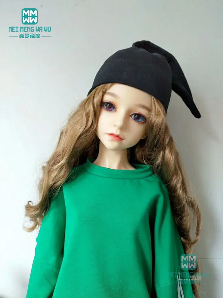 BJD Одежда для куклы подходит 60 см 1/3 BJD SD DD кукла модная Толстовка и джинсовые шорты белый красный черный синий