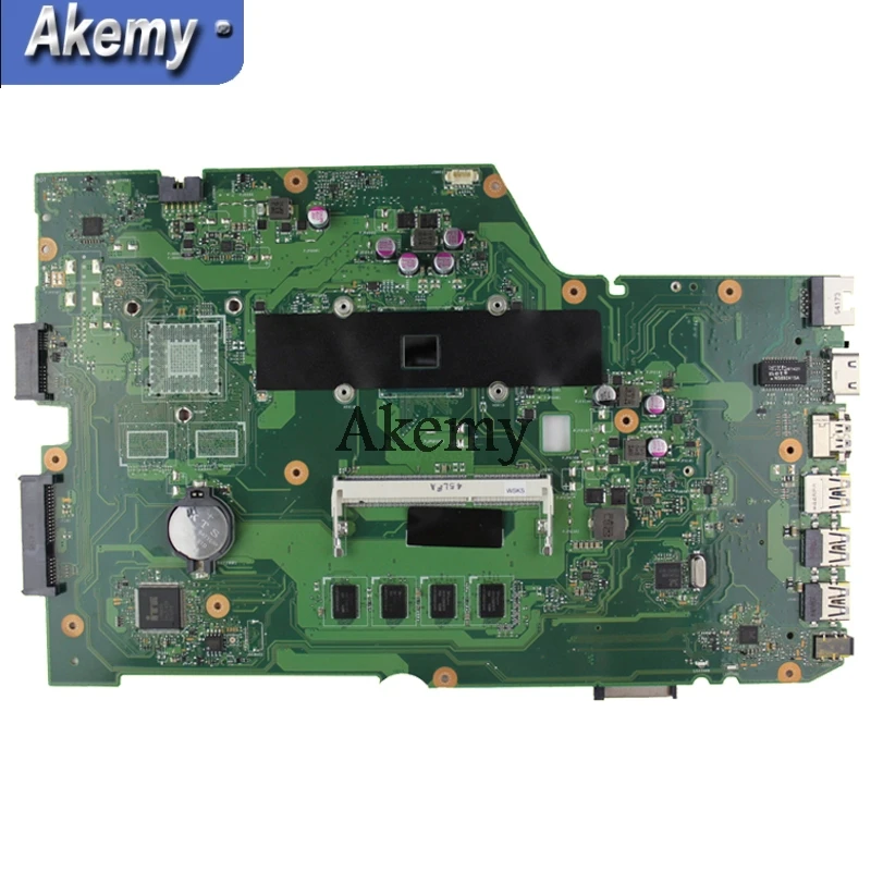 Akemy X751MA Laptop motherboard for ASUS X751MA X751M X751 Test original mainboard 4G RAM N2930 CPU