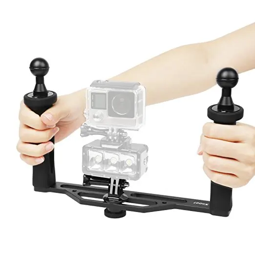 Aluminium Alloy Handheld Stabilizer Tray Handle Grip For Gopro 6/5/4/3