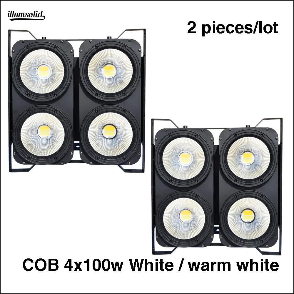 2 шт./лот LED PAR 4x100 Вт COB свет консольный DMX специализированное сценическое