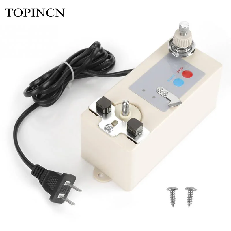 

TOPINCN 220V Electric Bobbin Winder Automatic Thread Sewing Machine Bobbin Winding CN Plug