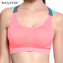 

Women Cross Strap Back Sexy Sport Bra Quick Dry Padded Bra For Female Fitness Gym Running Jogging Yoga Sport Bra Top 4Colors S-L