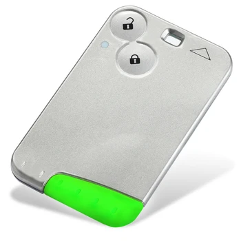 

KEYECU Replacement Smart Card Remote Key 2 Button 433MHz PCF7926 for Renault Laguna Espace Vel Satis 2001-2007