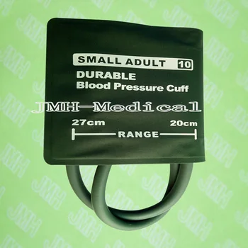 

Non-Bladder Reusable Adult 10 dual tube Non-Invasive Blood NIBP cuff of nylon tpu,suitable 20-27cm arm cricumference.
