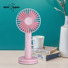 Портативный мини-кондиционер красочный ручной вентилятор охлаждения USB Электрический аккумулятор Перезаряжаемый мини-вентилятор USB для автомобиля домашнего офиса
