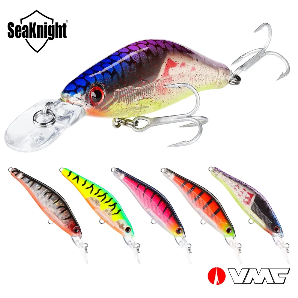 SeaKnight бренд SK043 серия Рыболовная Приманка Minnow 5 шт./лот рыболовная приманка 6 г 65