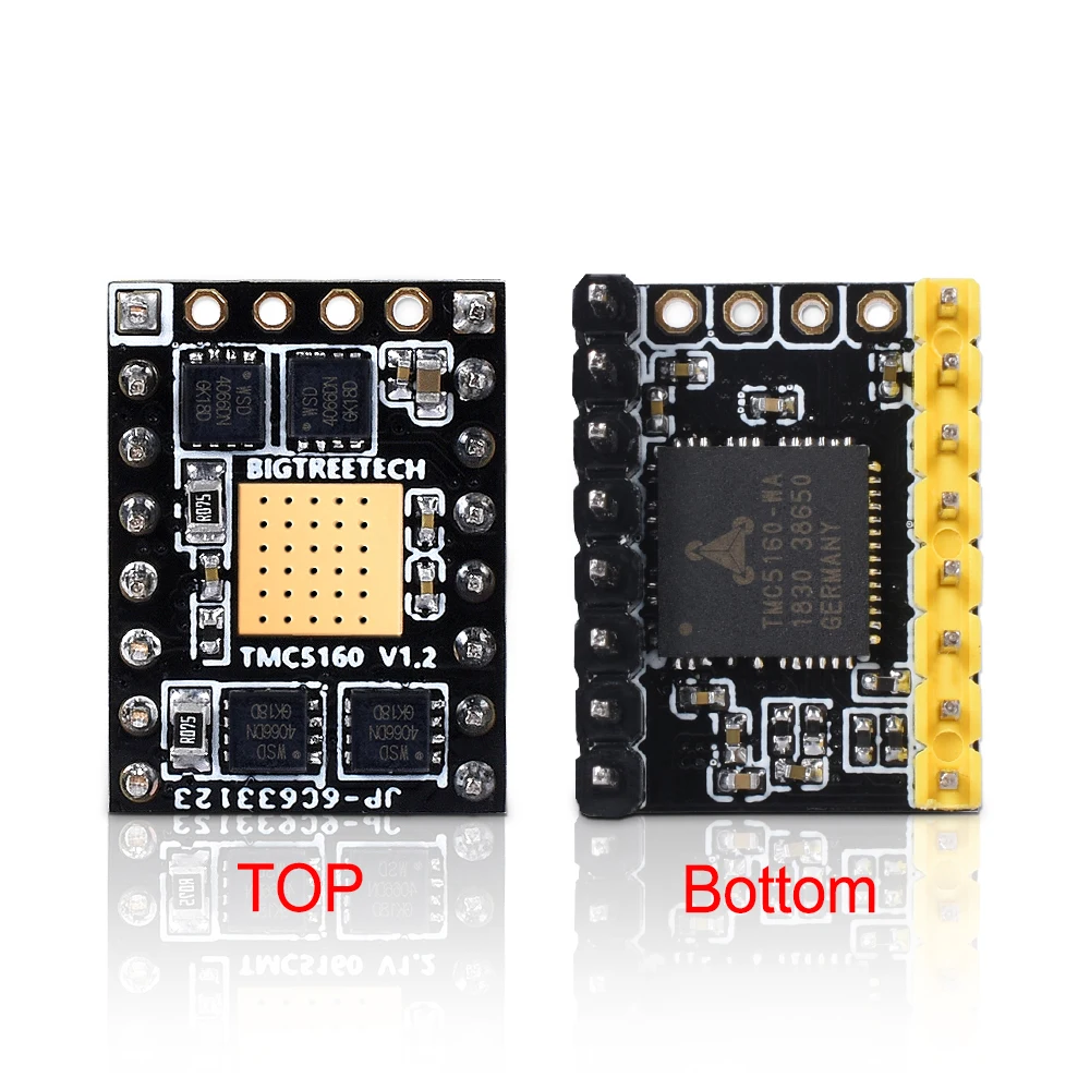 BIGTREETECH TMC5160 V1.2 SPI Драйвер шагового двигателя 4.4A части 3d принтера для Ender 3 SKR V1.3 Pro плата управления VS TMC2130 SPI