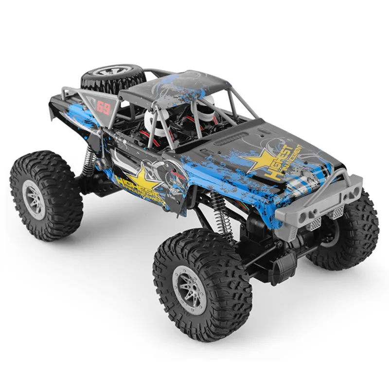 104310 2,4G 1/10 4WD Rock Crawlers 4x4 вождение автомобиля 280 моторы привод Bigfoot автомобиль пульт дистанционного управления модель автомобиля внедорожник игрушки