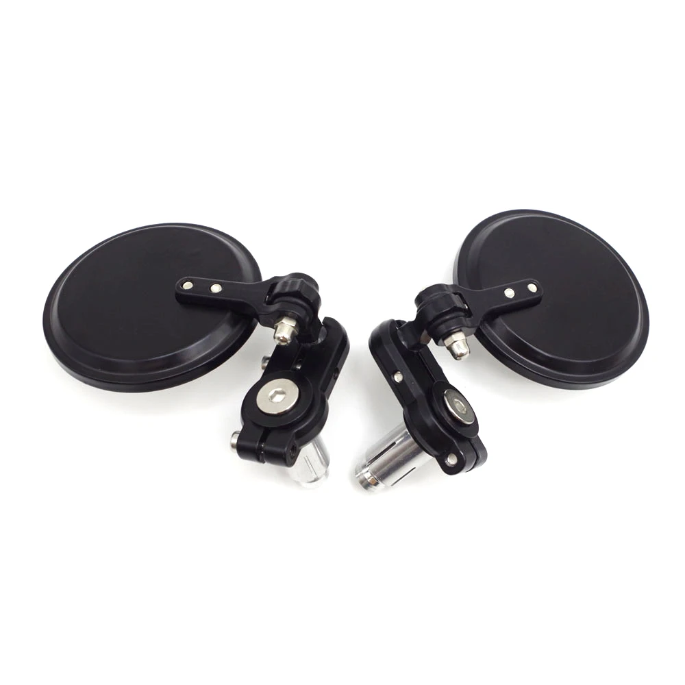 motorcycle rearview mirror retro bar end mirror 32