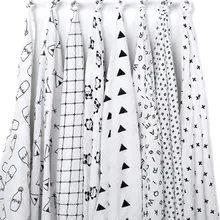 2016 Hot Sale Baby Blankets Newborn Newborn Baby Soft 100%cotton Muslin Swaddle Bath Towel Brethable Multi-use Blankets Infant