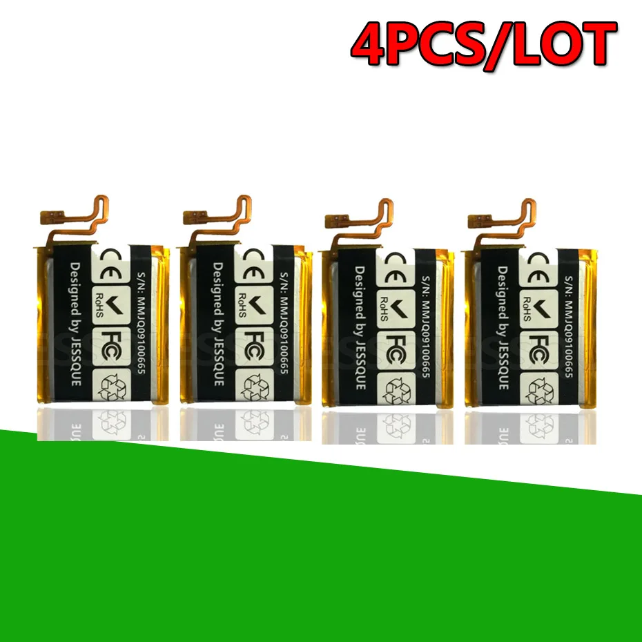 

4PCS/LOT 220mAh 616-0639 616-0640 Battery For Apple iPod Nano 7th 7G 7 Gen. Nano7 A1446 MP3 MP4 Batterie Accumulator AKKU
