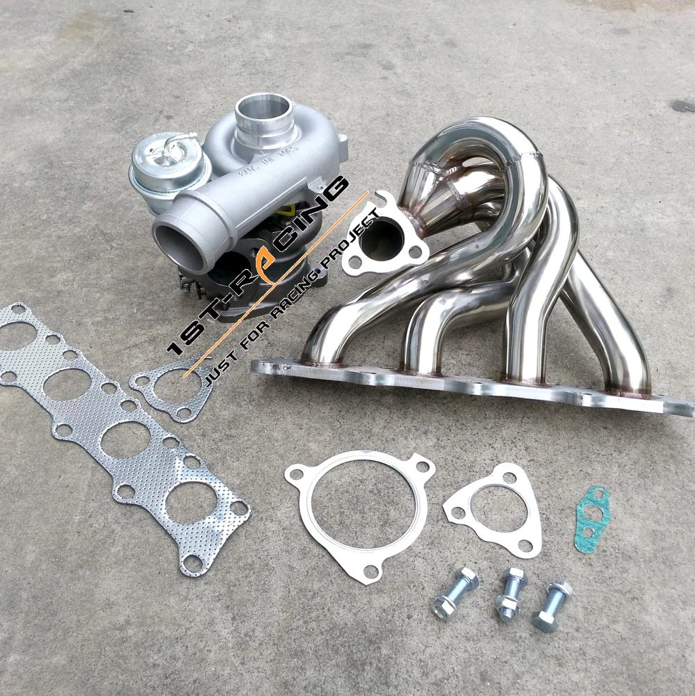 Turbo Exhaust Manifold+k04 Upgraded Turbo FOR Audi TT S3 210 225 BHP