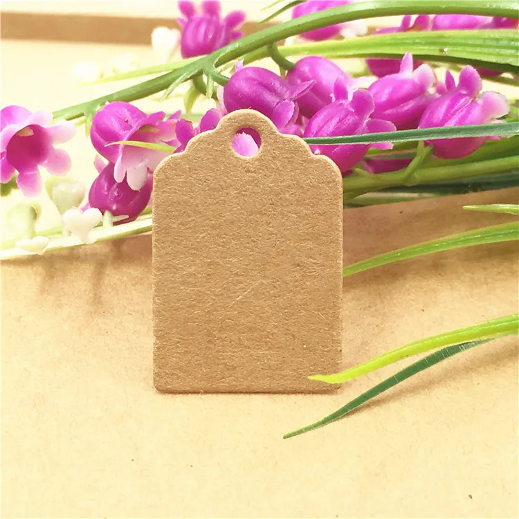 Kraft Paper Lovely Gift Tags DIY Handmade Tags Baking Bags Packing Labels  For Flower Cosmetics Jewelry Bottle Drink1236C From Ufo430, $21.59