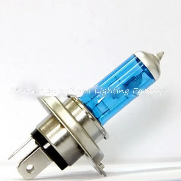Хорошо! Авто фара лампа авто H4 12V 100/90W Супер белый качество синий солдат qc051 | Лампы