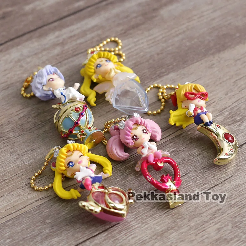 Куколка Твинкл Sailor Moon 25 лет Tsukino Usagi Serenity V Chibi Usa Helios ПВХ Фигурки игрушки 5