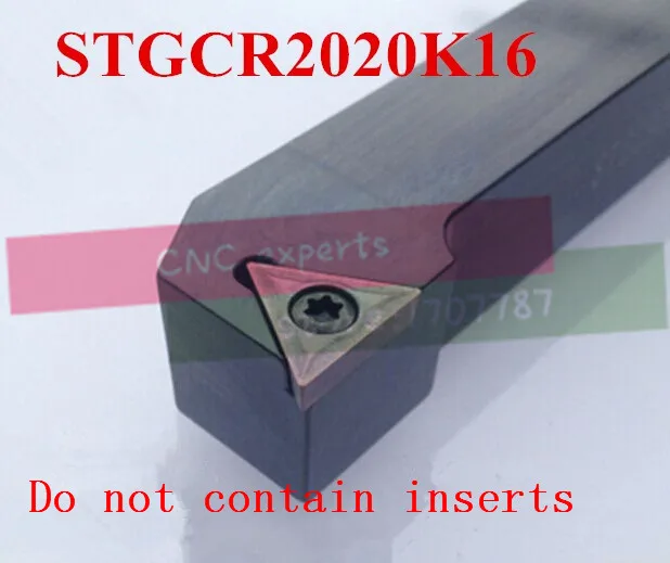 Stgcr20k16 держатель инструментов 20*20*125 мм CNC токарный инструмент 91 градусов внешние