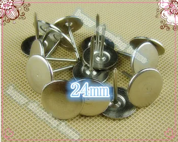 

Hardware Antique iron silver color nail Decorative Upholstery Nail Jewelry Gift Box Sofa Decorative Tacks Doornail 24MM*24MM
