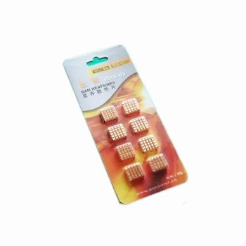 

8Pcs/Pack Copper RHS-03 Ram Heatsink For DDR DDR2 DDR3 Heat Sink Radiato