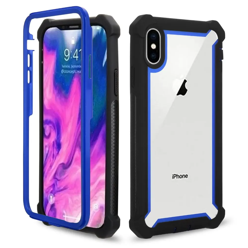 Противоударный чехол для телефона с космическим рисунком iPhone X XS Max XR защитная
