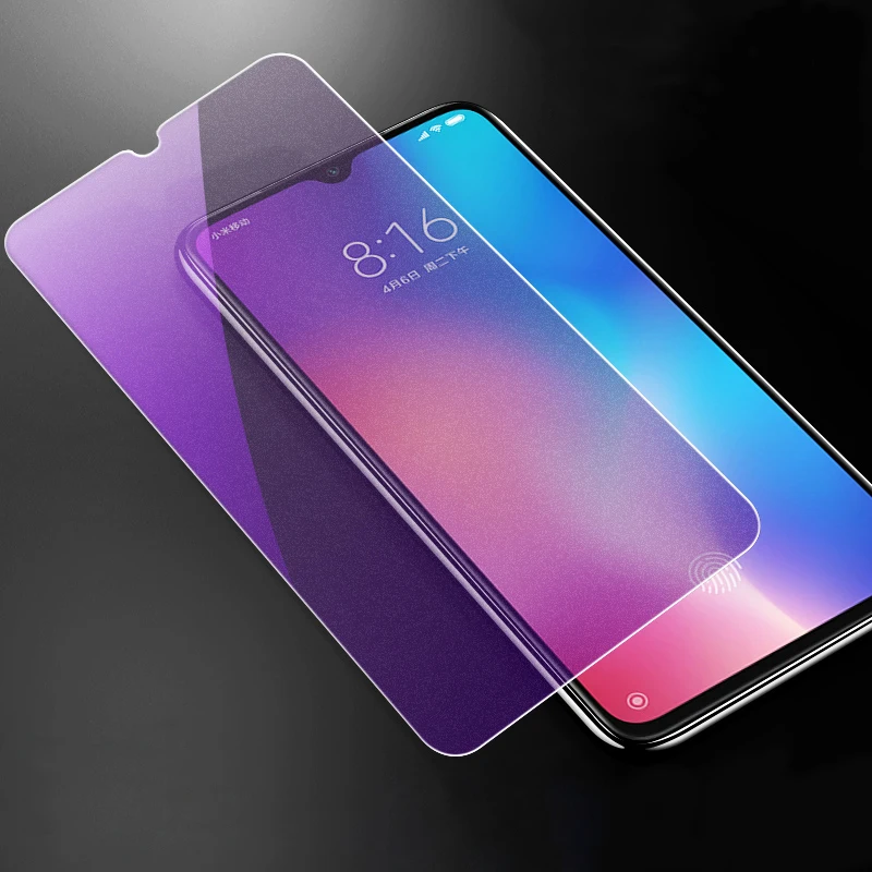 

9H Frosted Anti Blu-Ray Tempered Glass For Xiaomi Mi 9 9 SE Play Redmi Note 7 Matte Screen Protector Glass Protective Film