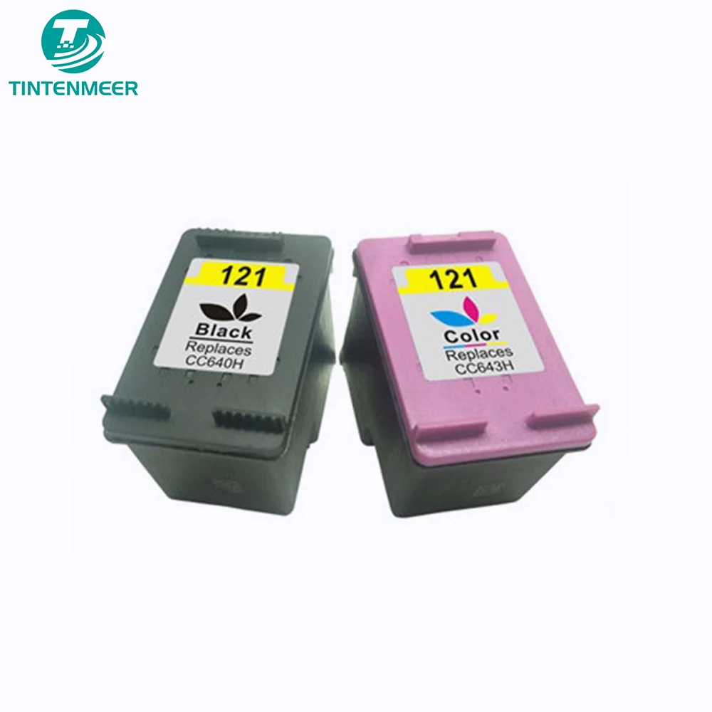 Чернильный картридж TINTENMEER 121 121xl совместимый с hp deskjet D1600 D1660 D1663 D2500 D2530 D2545 D2560 D2563 D2566