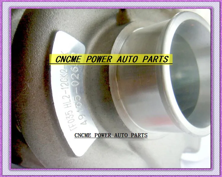 TURBO TF035 VGT 49135-02652 MR968080 Turbocharger For Mitsubishi Pajero III L200 2002 W200 Shogun 2001-07 4D56 2.5L TDI 115HP (1)