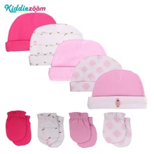 Лидер продаж, детские шапки унисекс для мальчиков и девочек, шапки для новорожденных мальчиков и девочек, шапки для младенцев с героями мультфильмов, варежки для новой фотографии детей 0-6 месяцев