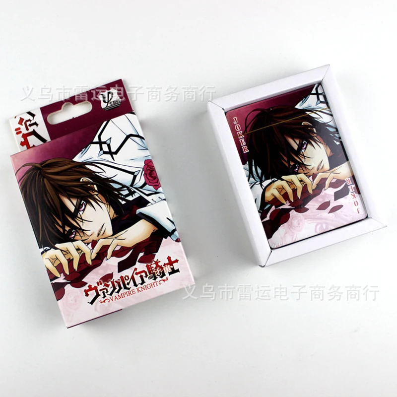 Japanese Anime Vampire Knight Poker Cards Collection Cartoon Playing Cards Board Game Paper Cards Cards Games Cards Game From Ause 14 08 Dhgate Com