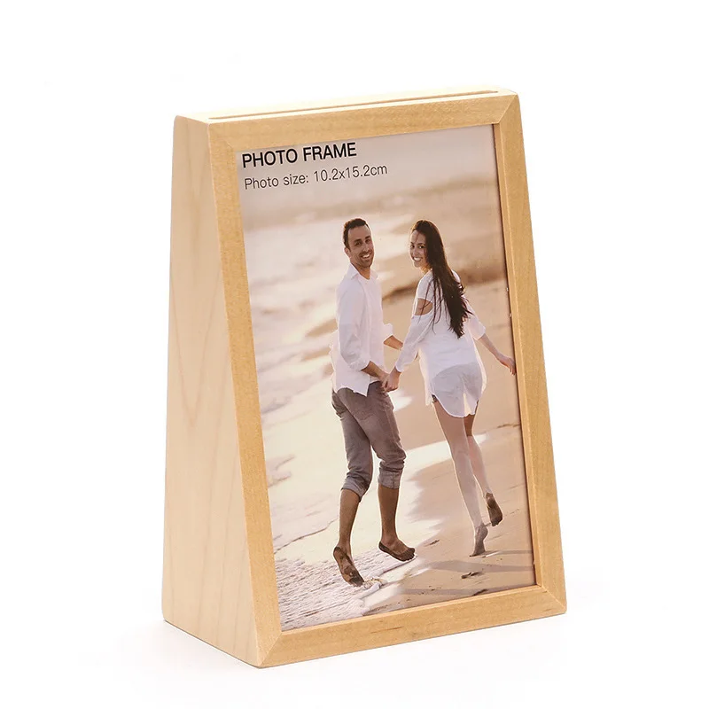 Buy high end Maple wood music box with photo frame