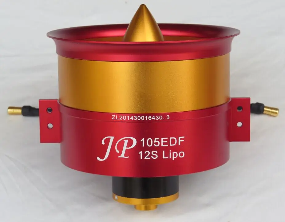 

JP 105mm 12S Full Metal EDF with motor for RC Airplane Freeshipping