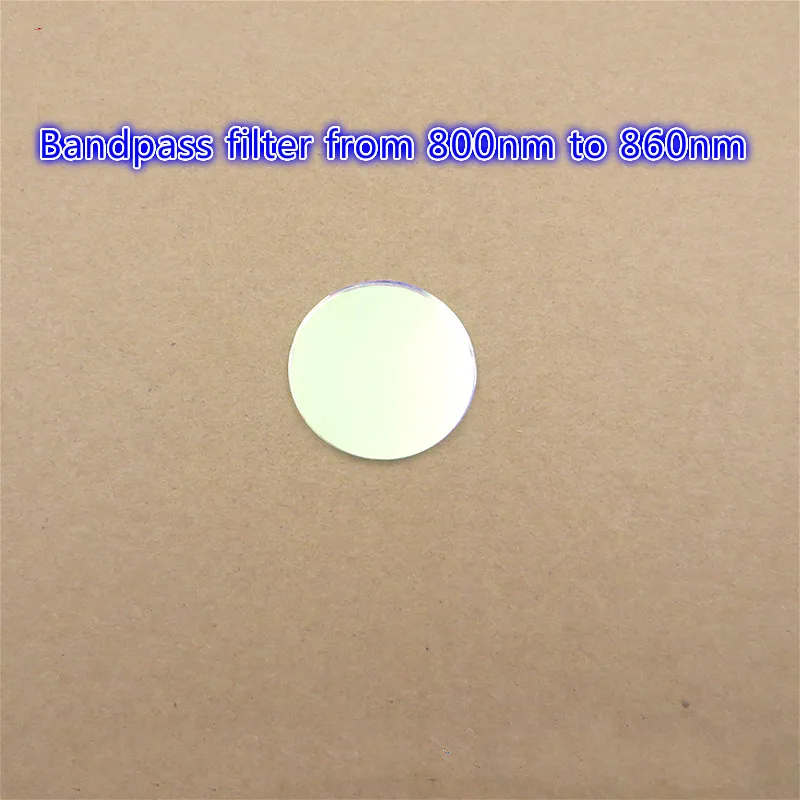 

Coated glass plate 800 to 860nm light can pass through the bandpass filter Customizable wavelengths and sizes