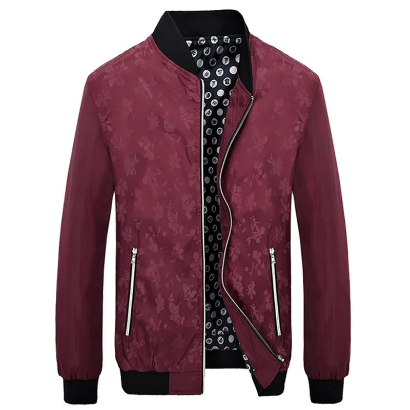 Горные мужские повседневные куртки, деловые тонкие пальто, осенняя куртка, модная верхняя одежда, мужская куртка, Мужская брендовая одежда, 5XL, SA543 - Цвет: Red