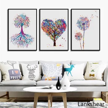 

Canvas Painting Dandelion Pictures Wall Art Canvas Posters And Prints Home Decoration For Living Room Painting On The Wall