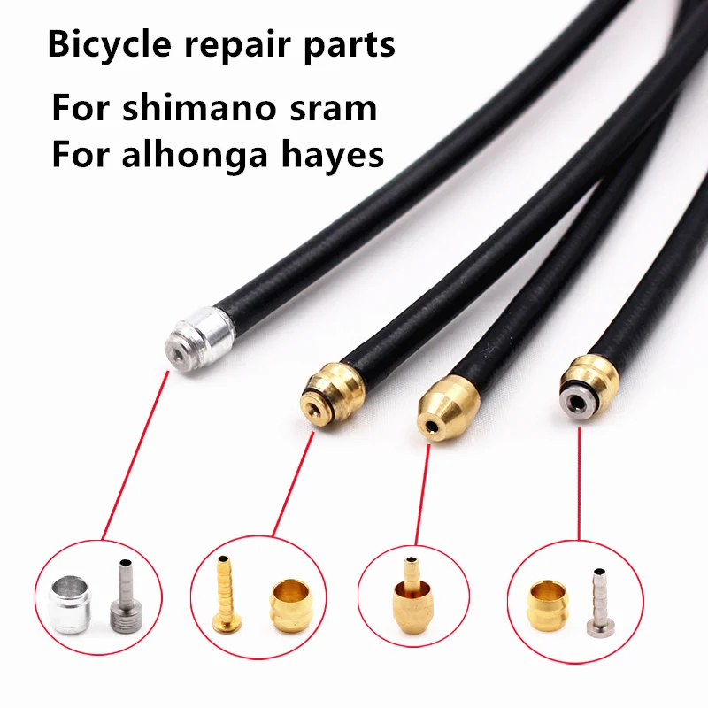 

2 Sets For SLX XT AVID XX E1 E7 MTB Mountain Bike Bicycle Connector Insert and Olive Set for Parts Hydraulic Disc Brake Hose DH